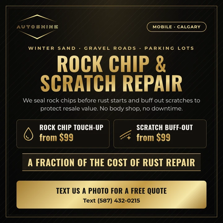Scratch Repair by Autoshine Solutions, Calgary